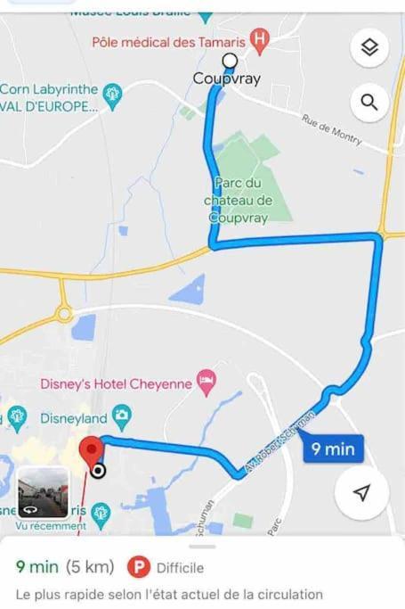 Duplex 6 Personnes Proche Disney A 5 Min En Voiture Купвре Экстерьер фото